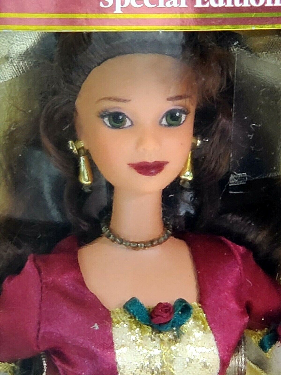Holiday Princess Belle Doll - 1997 Mattel Special Edition Collector