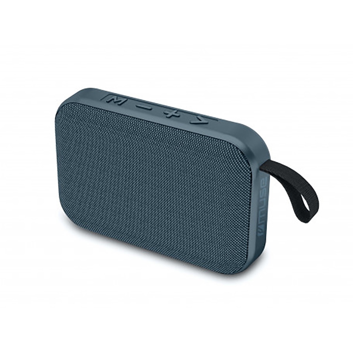 Enceinte Bluetooth portable Muse 5W stéréo avec port carte Micro SD bleue mini