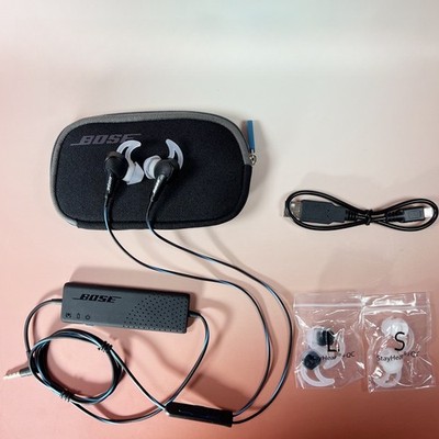 Bose QuietComfort 20 Kopfhörer mit Geräuschunterdrückung, schwarz, für Android