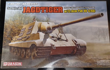 Dragon 1:35 6827 Jagdtiger Henschel w/12,8cm PAK 80 (I/66)  sehr selten