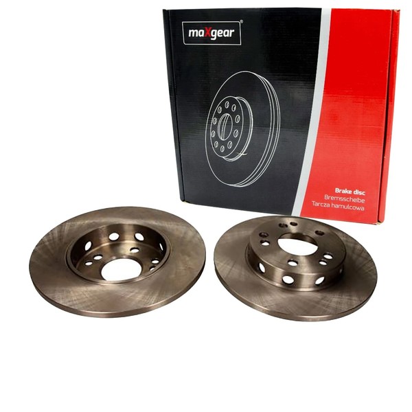 2X Maxgear Bremsschebeiben 284Mm Voll Vorne Passend FÜR MERCEDES-BENZ 124-image