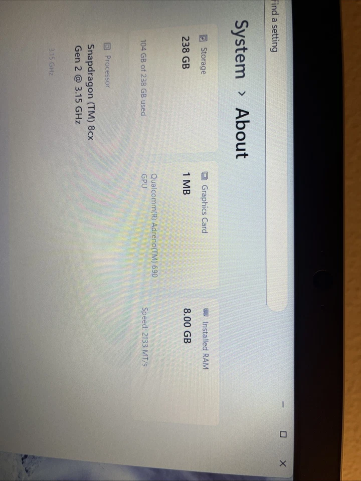 Portátil Samsung Galaxy Book Go 5G 14" 238 GB, Snapdragon 8cx Gen 2 Foto 4 de 4