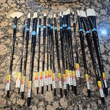 Princeton Aspen Long Handled Assorted Brush Bundle Of 18 NEW