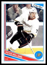 2013-14 O-Pee-Chee #37 Peter Holland Anaheim Ducks Hockey Card