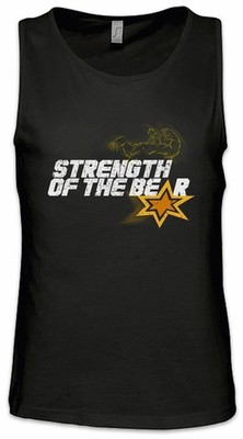 Strength Of The Bear Herren Tank Top Marshall Serie Series Bravestarr Tex Hex