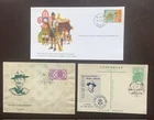 China Taiwan 1957 - 1982 Boy Scouts  First Day Cover/Postcard x 3 #811