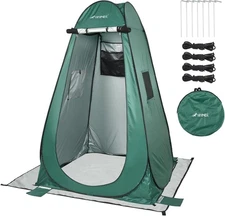 Portable Pop Up Shower Tent Instant Privacy Dressing Changing Tent Outdoor Room