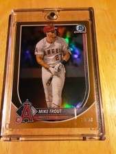 2025 Topps Baseball #27 Mike Trout Gold 10/50