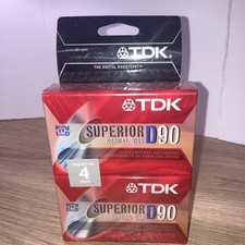 TDK D90 Standard Audio Cassette A00808-20
