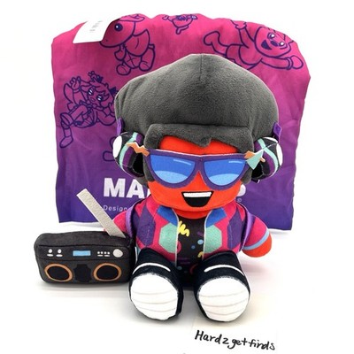 Makeship DJ Radical Plush The Battle Bricks Game RARE Limited Edition NWT
