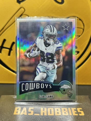 2025 Topps Chrome CeeDee Lamb Base (RAW)