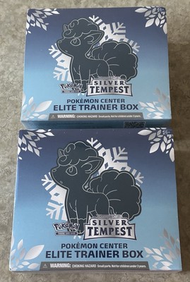 Sealed Pokemon Silver Tempest Pokemon Center Elite Trainer Box | eBay