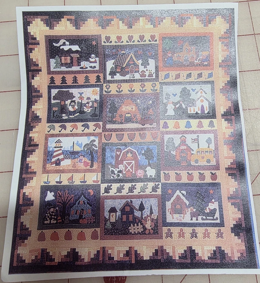 KIT DE EDREDÓN BOM HOGAR IS WHERE THE HEART IS SIN MONTAR Foto 2 de 4