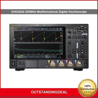 RIGOL DHO4204 200MHz 12Bit High Resolution Multifunctional Digital Oscilloscope