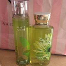 Bath  Body Works White Citrus Fine Fragrance Mist And Body Wash
