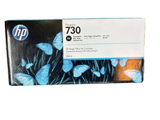 Genuine HP 730 Photo Black Ink Cartridge P2V73A 300ml - Warranty End 05/2023