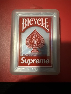Bicycle Supreme Clear Playing Cards - Red 73854093702| eBay