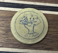 VINTAGE Engraved CLAY CASINO NCV casino gaming poker chip