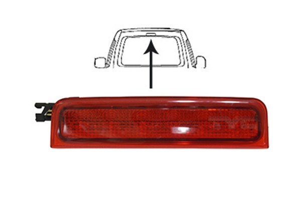 VAN Wezel Zusatzbremsleuchte 5867930 FüR VW Caddy Alltrack 2KJ 2CB 2KB 2CJ 3 2KA-image