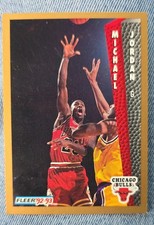 Michael Jordan  - 1992-93 Fleer  #32 Chicago Bulls star - MINT CARD