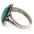 Southwest Signed Sterling Silver Turquoise Size 4.5-9.25 Rings Lot of 5 #S5343-3 — photo 9
