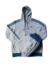 Adidas Originals Jogger Tracksuit Mens Medium Grey O53093 Gym Sports