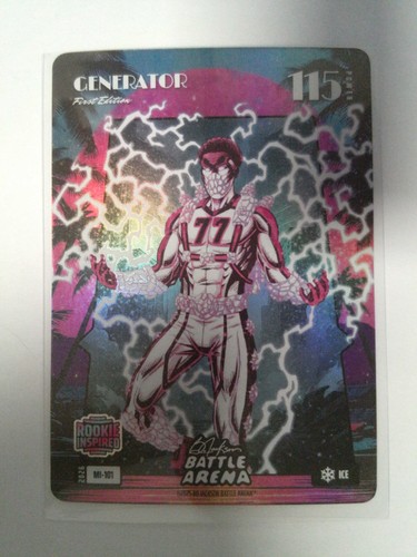 Bo Jackson Battle Arena #MI-101 Generator VJ Edgecombe Miami Ice RC Rookie