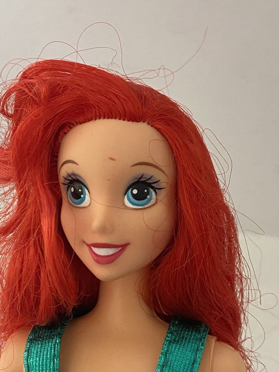 Mermaid Little The Disney ディズニーアリエル Ariel #17595 Mattel Swimsuit Doll 置物