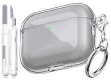 for AirPods Pro 3 Clear Case 2025, MilitaryGrade Shockproof, Soft TPU Highly ...