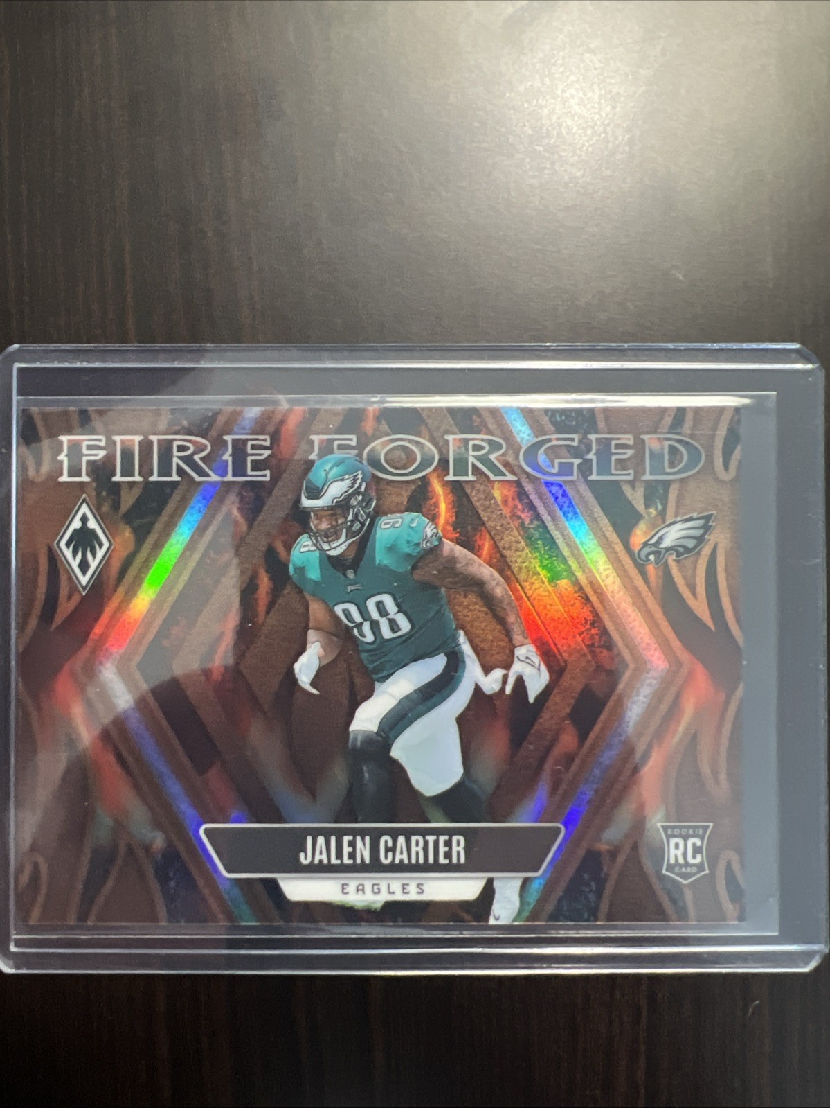Jalen Carter Panini Phoenix Fire Forged #FF10 Bronze