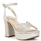 Copper KeyMarigold Embellished Butterfly Platform Heels Size 8 — photo 1