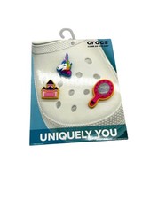 Uniquely You Girls Fairy Tale Unicorn Crocs Jibbitz Shoe Charms 3-Pack New