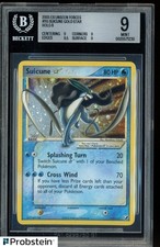 2005 Pokemon Gold Star EX Unseen Forces #115 Suicune Holo BGS 9 MINT