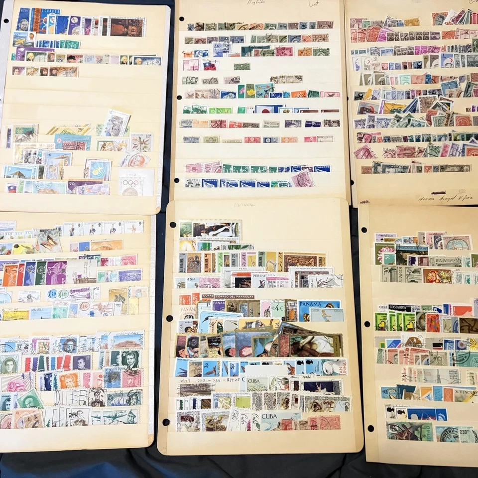 MEGA LOT 2,000+ Stamps - 5 Lots / 1 Auction US Worldwide Rare Vintage Collection - Image 3 of 4