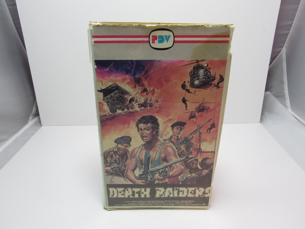 Death Raiders VHS 1986 Action PDV Video | eBay