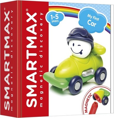 SMARTMAX My First Car Magnetisches Auto Ab 1 Jahr Lernspielzeug