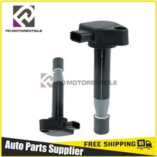 1pcs Ignition Coils & Spark Plugs Set For Honda Odyssey Accord Acura 3.5L UF242