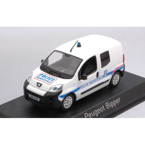 Peugeot Bipper 2009 Police Municipale 1:43 Norev Forze Dell'ordine -D- Neues Mod-image