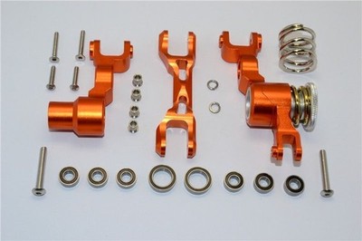 GPM Tuning Aluminium Lenk-Set orange Traxxas X-MAXX TXM048NOR Alu Servo Saver