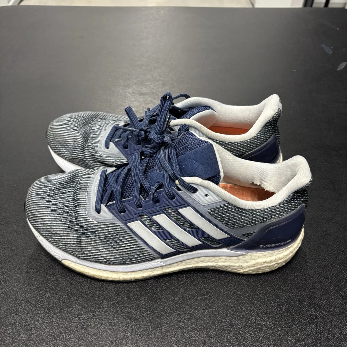 adidas gazelle silver green womens Adidas Men's Ultraboost 5X Sneaker in Dark Blue/Cloud White/Halo Silve –  Mitten Running Co main image 1