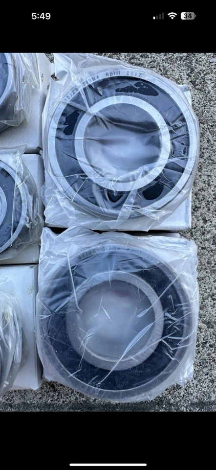 Rodamientos de rueda de cerámica Yamaha YZF R6 2008-2021 Foto 3 de 4