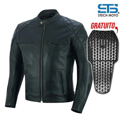 Motorrad Stechmoto Jacke ST 1710 Quintus Custom Vintage Café Race