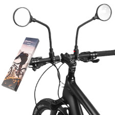 Ebike Adjustable Mirrors 360 Full Rotation Universal Bicycles Wide Angle Mirror