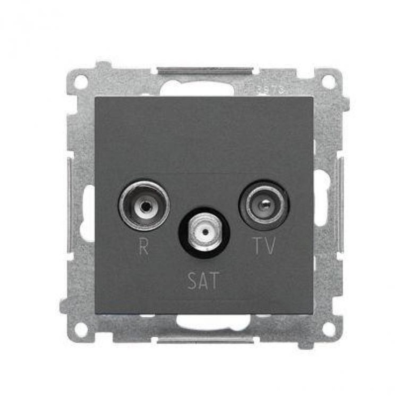 R-TV-SAT Antenna Socket Passage 7 dB Simon 55 TASP.01/116