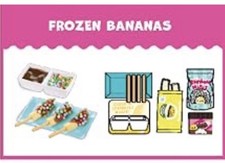 NEW MGA's Miniverse Make It Mini CAFE SERIES 6 WAVE 2 FROZEN BANANAS