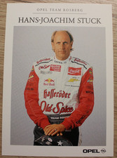 original OPEL Fahrerkarte Hans-Joachim Stuck DTM Calibra A6 aus Sammlung