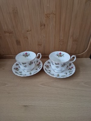 Royal Albert Winsome Teetasse und Untertasse Afternoon Tea For Two Fine Bone China
