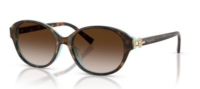 Tiffany & Co 4263D 54 81343B Sunglasses Havana Blue Tiffany/Brown Gradient