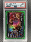 2024 Topps Chrome Mike Trout Variation Green Speckle Refractor /99 PSA 10