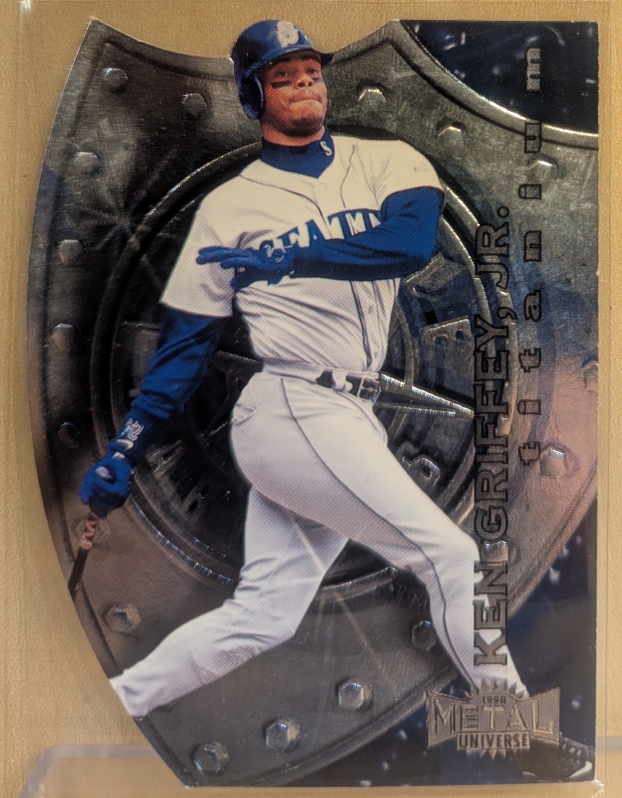 1998 Skybox Metal Universe TITANIUM #1 Ken Griffey Jr RARE DIE CUT INSERT